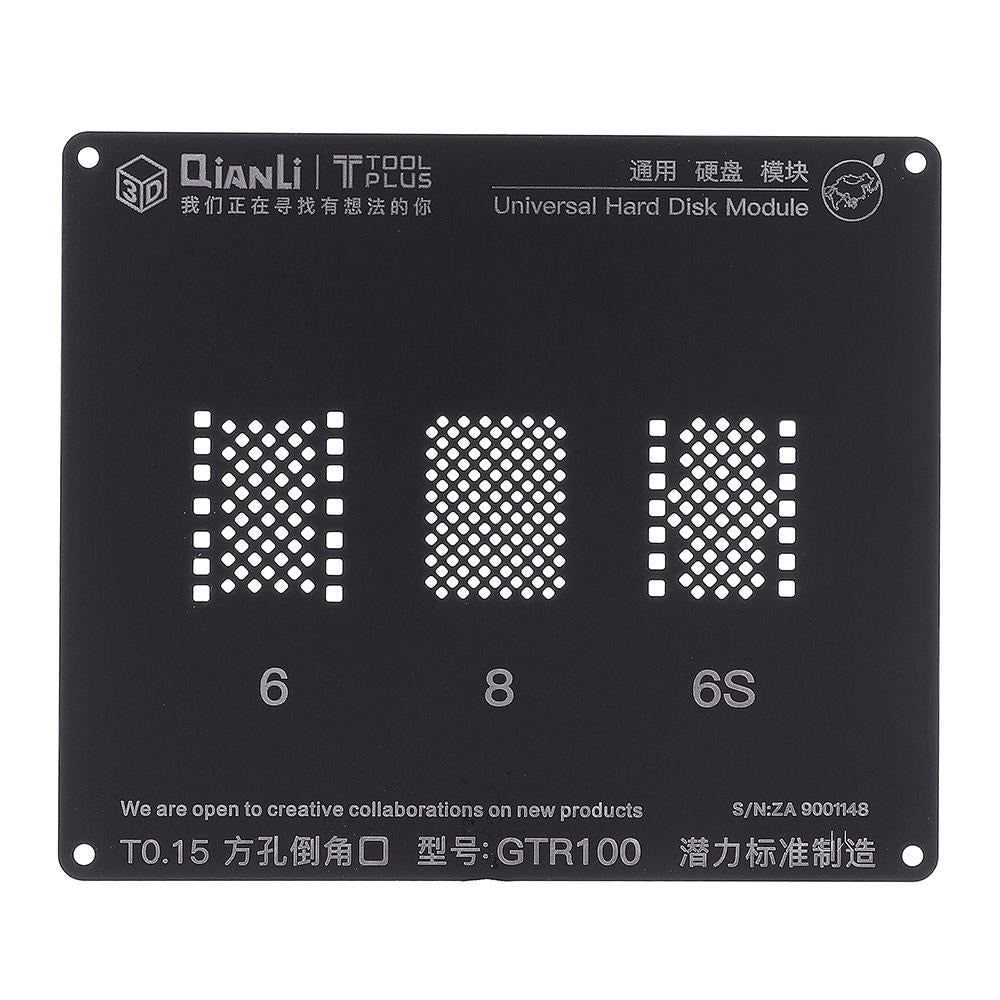 3D BGA Reballing Stencil Hard Disk Module BGA Reballing Repair Tool for Phone 5 5S 6 6S 7G 7Plus 8 8P