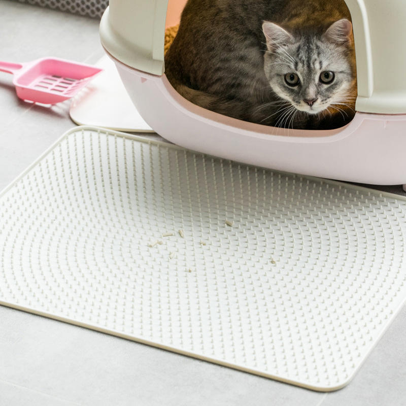 Pet Mat Cat Sand Mat Soft Silica Gel Mat Cat Pad Cat Toilet Control Panel Pet Supplies