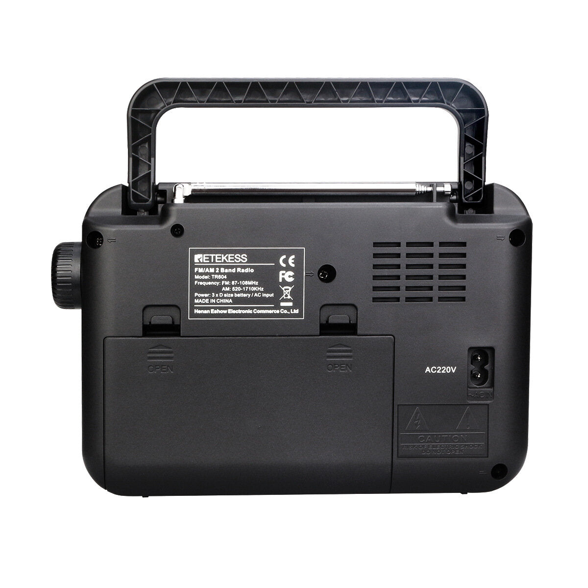 EU/US Plug 220/110V FM+AM F9225A Portable Radio