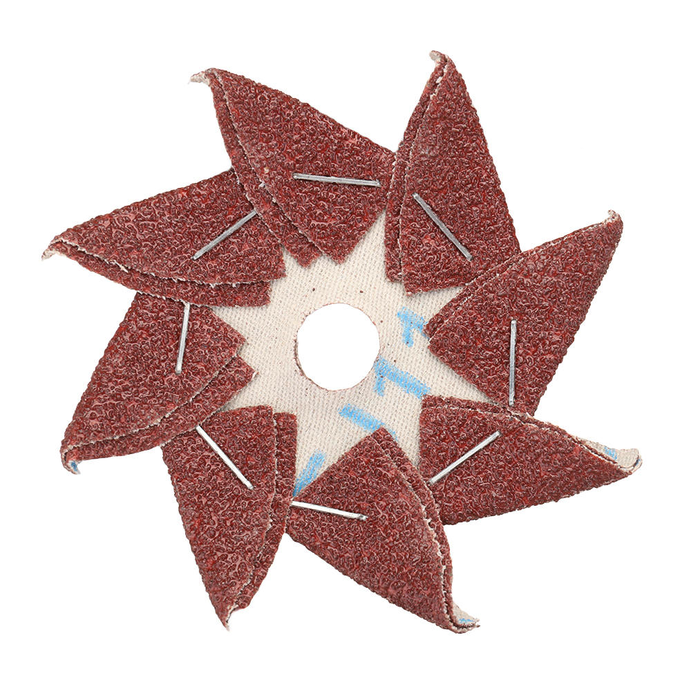 10Pcs 80/120/180/240/320 Grit Octagonal Abrasive Sandpaper Double Layer Sanding Buffing Tool