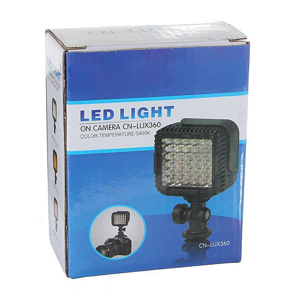 Portable 36 LED Video Light Lamp For Canon Nikon Camera DV