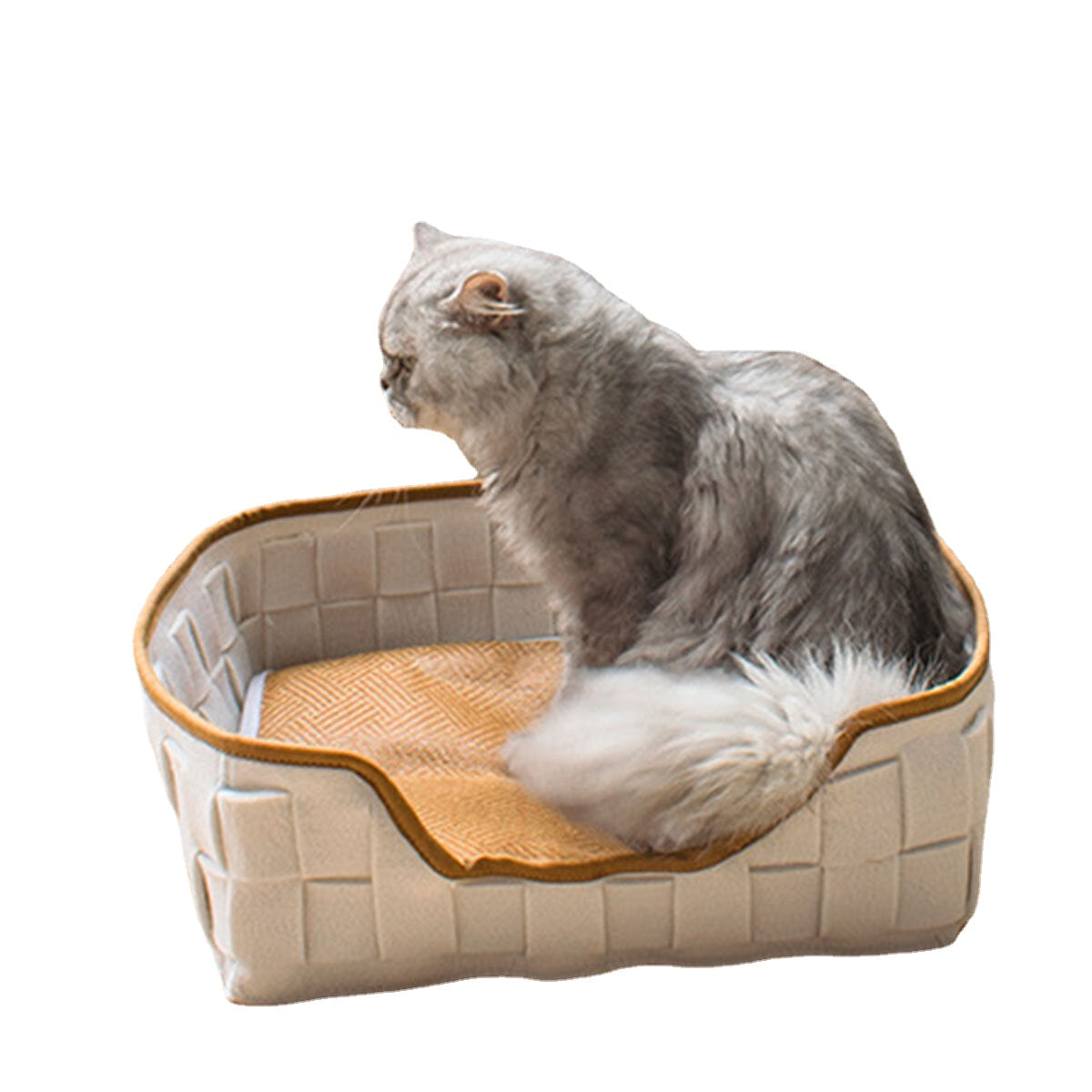 Natural Felt Pet Cat Cave Beds Nest House For Cats Small Dogs Pets Supplies