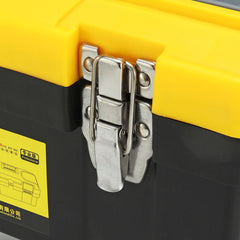 14/17/19 Inch Plastic Work Tools Storage Box Protable Carrying Case Handle Accessories Holder