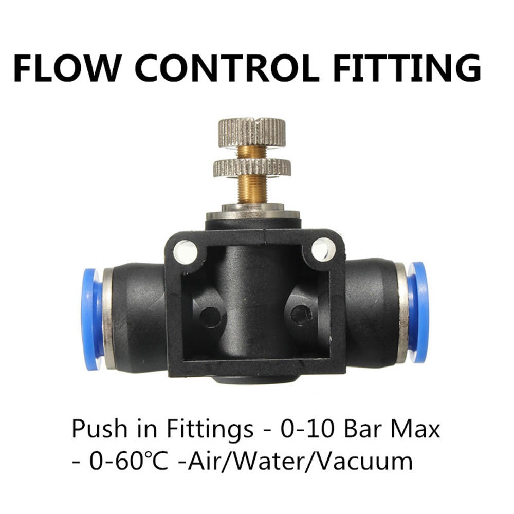 Pneumatic Connector Pneumatic Push In Fittings for Air/Water Hose and Tube All Sizes Available