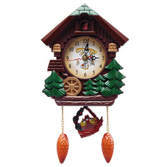 Cuckoo Clock Living Room Bird Alarm Toys Modern Brief Children Decorations