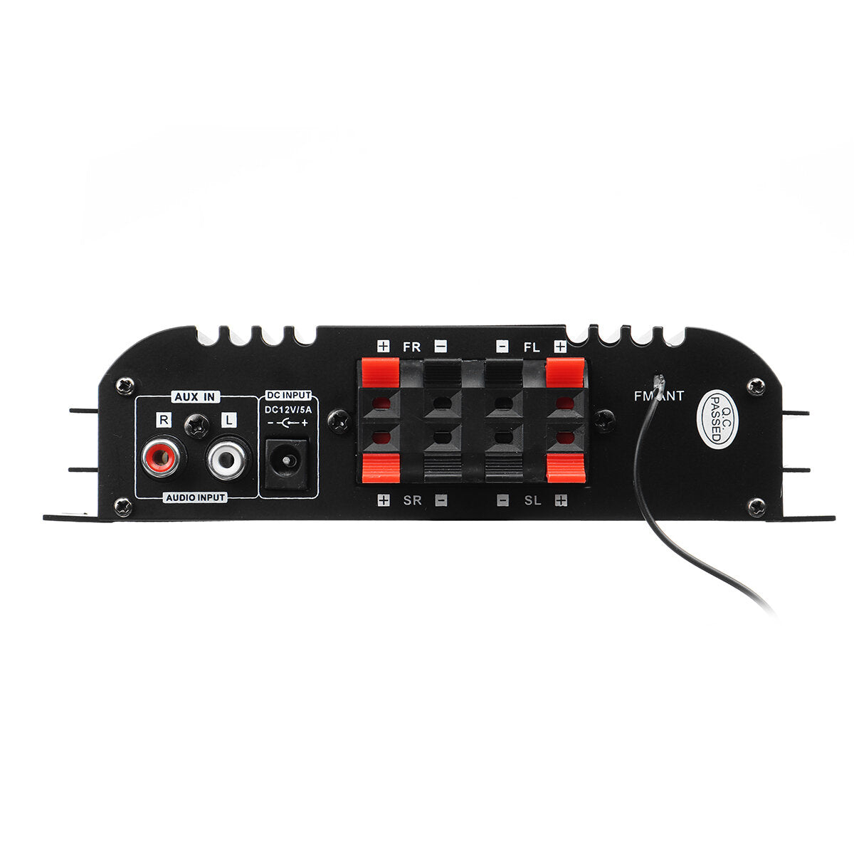 12V Car Mini HIFI Digital bluetooth Audio Power Amplifier Four Channel Output with Remote Control