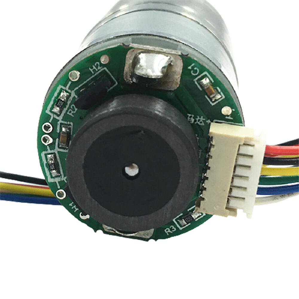 12V 30RPM Encoder Gear Motor DC Gear Motor with Cable