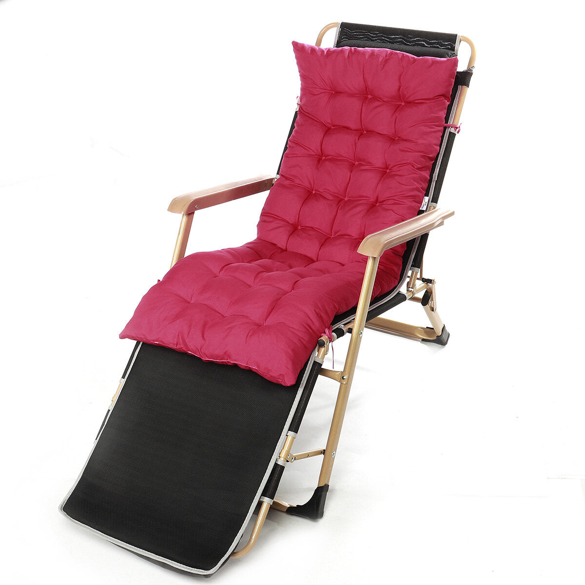 50 Inch Lounge Bench Cushion Indoor Outdoor Chaise Lounger Cushions Rocking High Back Chair Cushion for Home Office Sofa