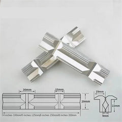 2PCS Magnetic Vise Jaws - Bench Vice Pads for Milling, Pipe Gripping & Clamping