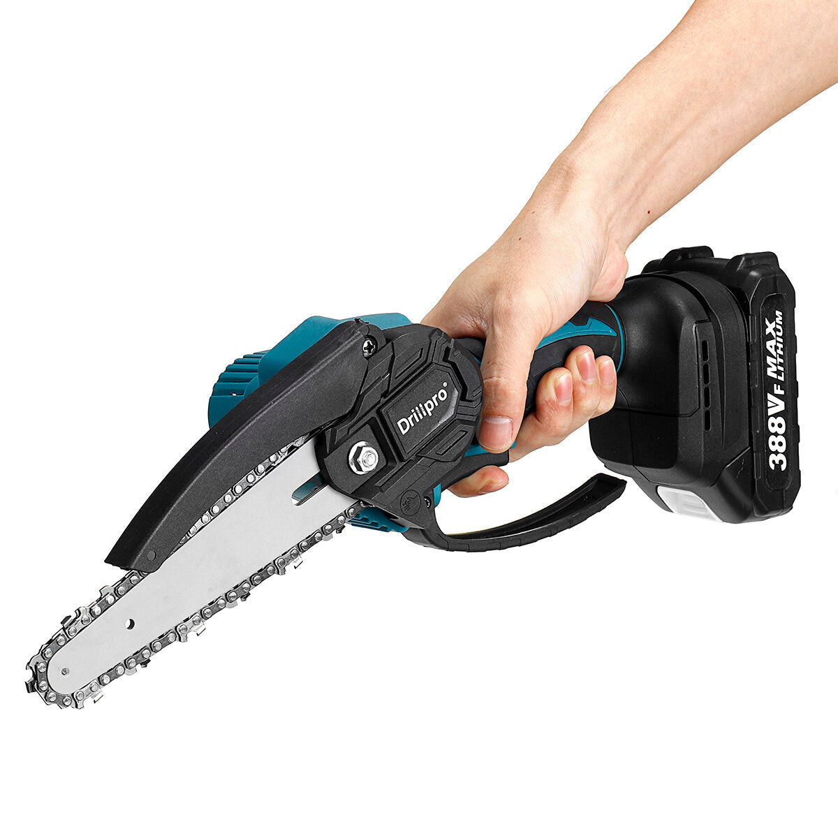 1200W 4In/6In Electric Saw Cordless Mini Rechargable Chain Saw Wood Cutter Fit Makita