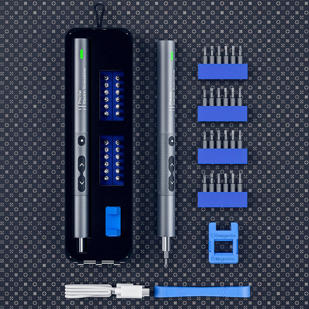 Electric Screwdriver 28 in 1 Precision Maintenance Screwdriver Lithium Battery Charging Combination