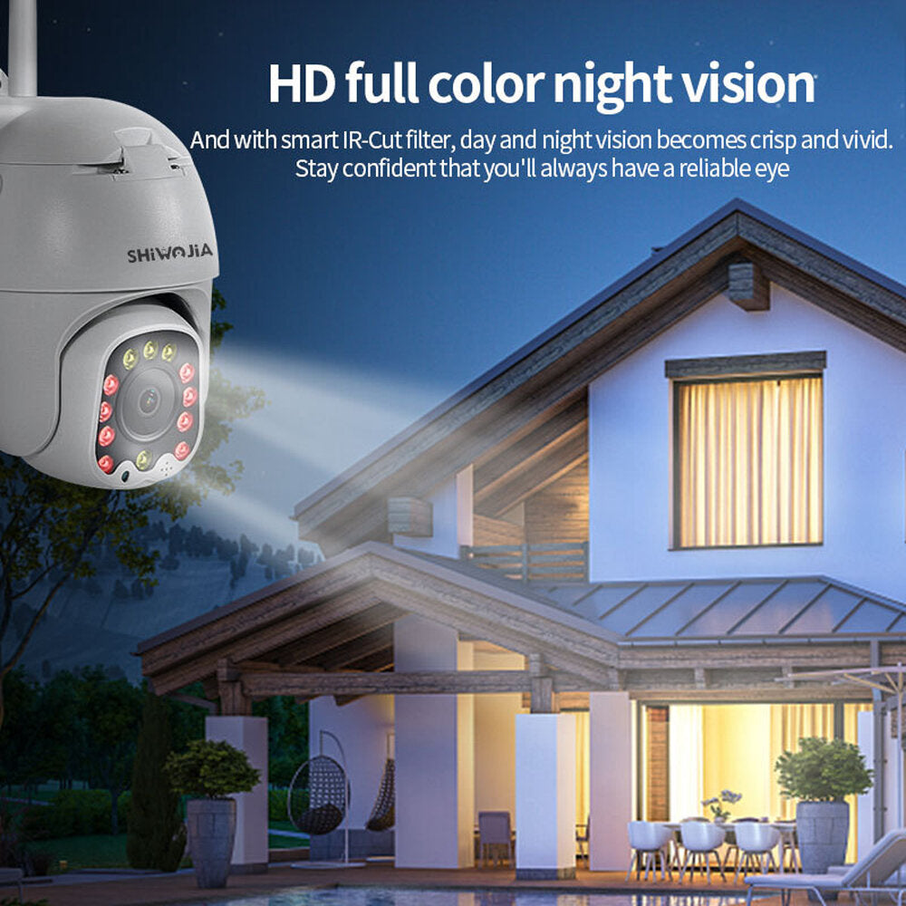 1080P HD 2MP IP Camera WiFi Wireless 360 Security Camera Outdoor Waterproof Night Vision Surveillance ONVIF