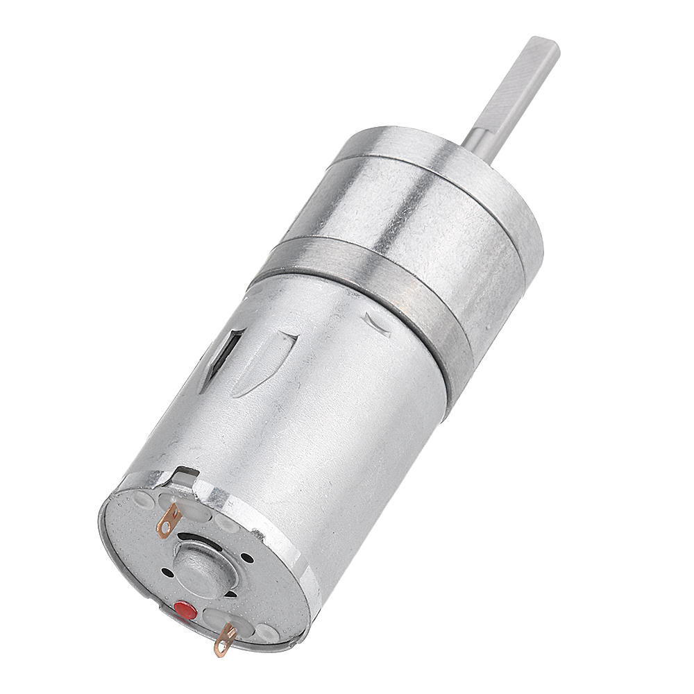 DC 6V Micro Gear Reduction Motor 25mm Extended Shaft Gear Motor