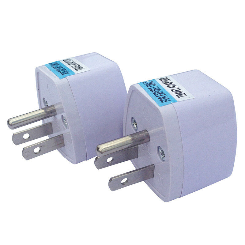 US Universal Adapter AC  3 Pin Power Plug Travel Abroad Adapter