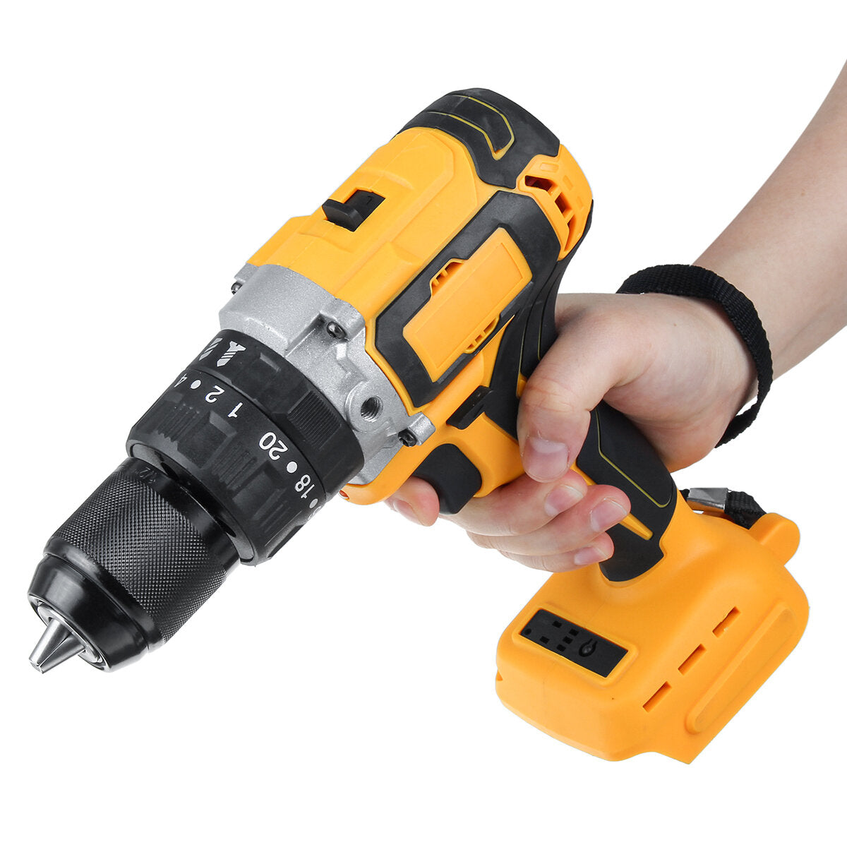 18V Electric Impact Drill 13mm 4000RPM Brushless Electric Screwdriver for Makita Battery