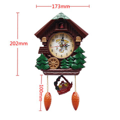 Cuckoo Clock Living Room Bird Alarm Toys Modern Brief Children Decorations