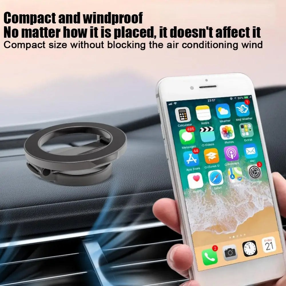 Magnet Car Phone Holder for iPhone 14 13 12 Pro Max - Vehicle Mobile Support