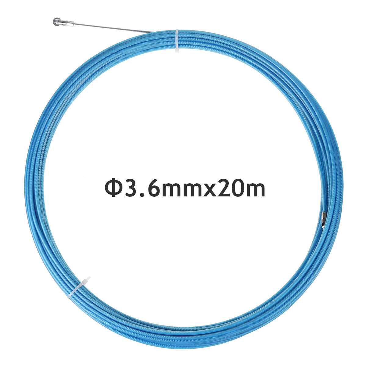 3.6mm Diameter 10-30m Length Durable Cable Puller Fiberglass Wire Cable Puller Electrical Tool Fish Tape 10m to 30m Length