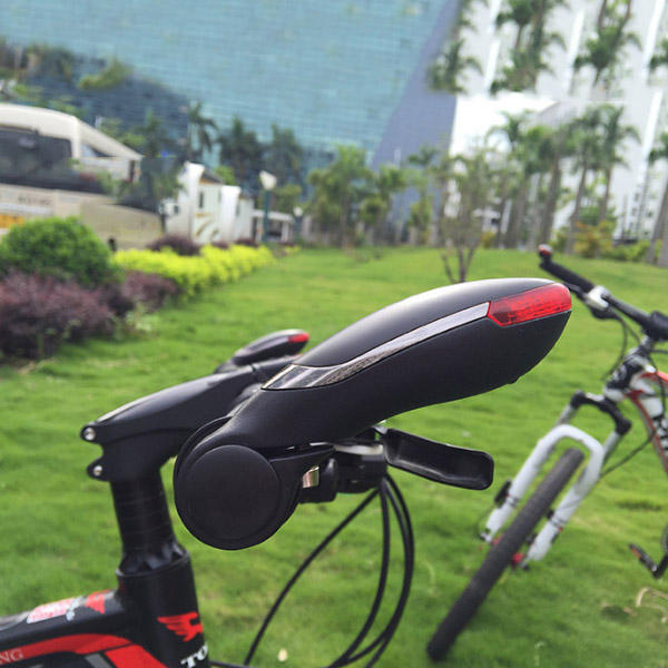 1 Pair Bicycle Handlebar Light Cycling Bike Light 3 Modes Red Warning Lamp Waterproof IPX6 Turn Signals
