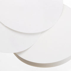 100Pcs/Set 7/9/11/12.5/15/18cm Quantitative Filter Paper Ashless Circular Funnel Sheet Medium Speed 15-20um