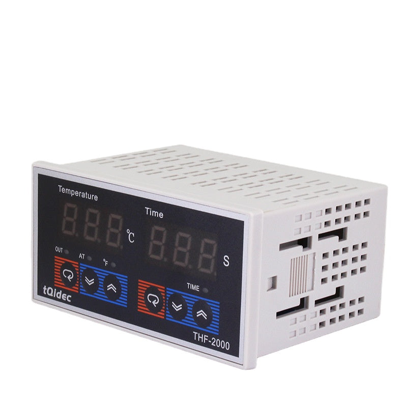 0~400 Intelligent Digital Display Temperature Time Controller for Hot Stamping Machine Oven K Type Thermocouple Relay Output