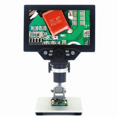 Digital Microscope 12MP 7 Inch Large Color Screen Large Base LCD Display 1-1200X Continuous