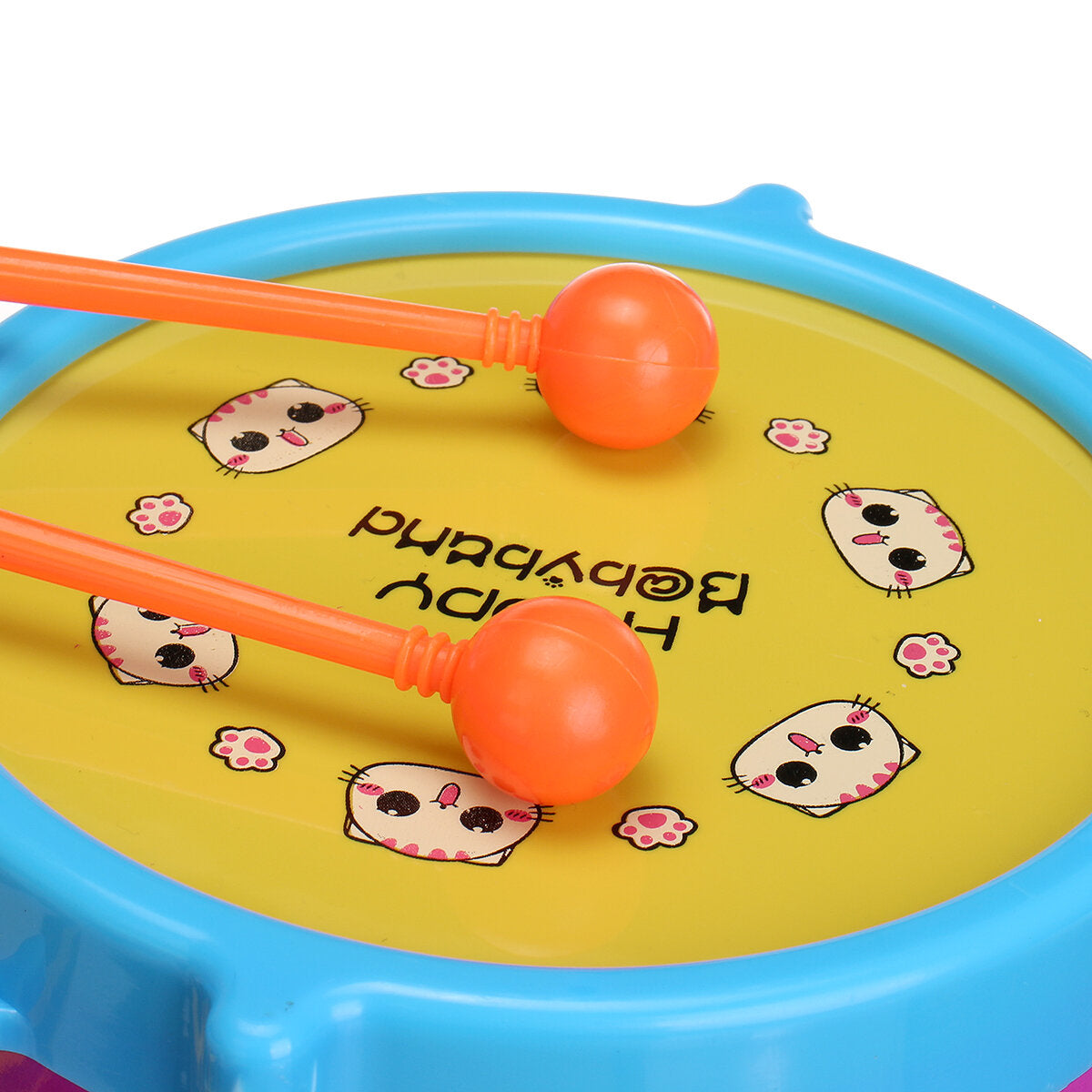 7 PCS Baby Kids Roll Drum Musical Instruments Band Children Percussion Toy Gift