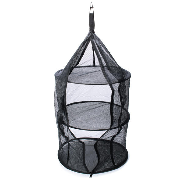 3 Layer Anti-mosquito Hanging Drying Storage Basket for Outdoor Fishing Camping