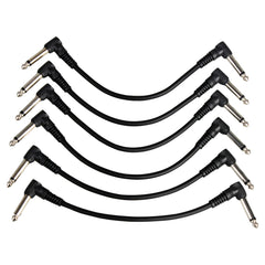 A Set of 6 Effect Device Connection Lines for Musical Instrument Accessories