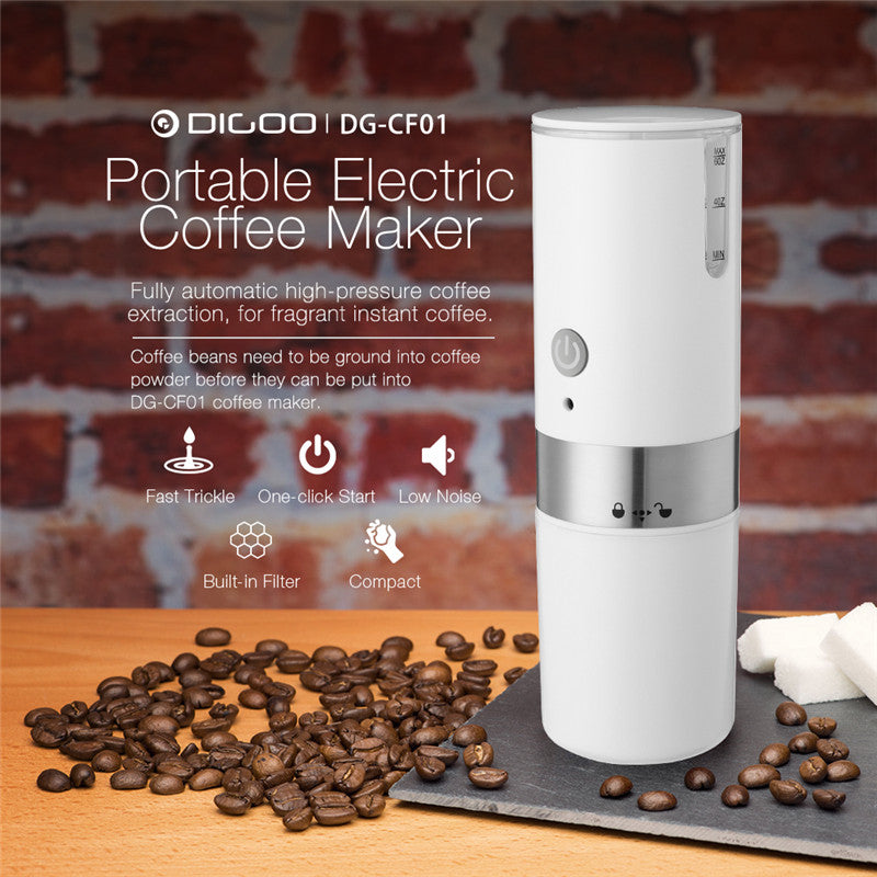 Mini Electric Portable Coffee Maker Espresso Handheld Machine