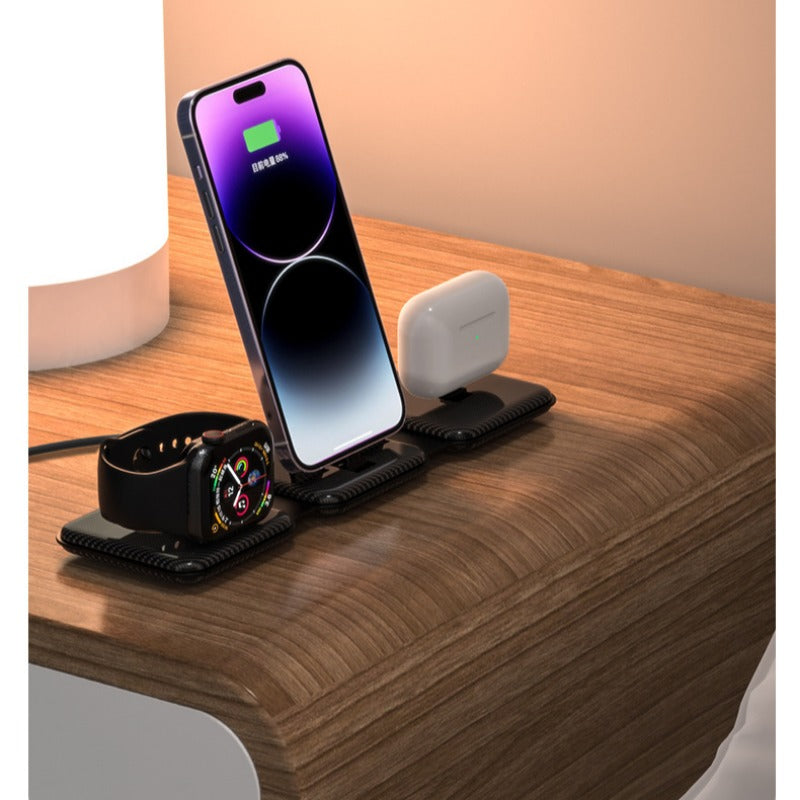 Fast Qi Wireless Charger for iPhone 13/14/Pro/Max, iWatch, AirPods