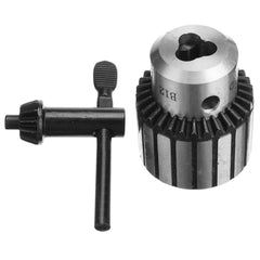 1-10mm Key Type Lathe Drill Chuck Removable Taper Lathe Tools