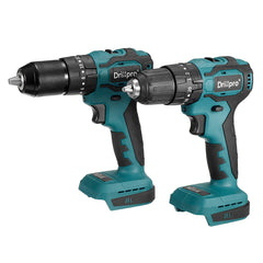 10mm/13mm Cordless Brushless Impact Drill Driver Rechargable Electric Screwdriver Driver Fit Makita