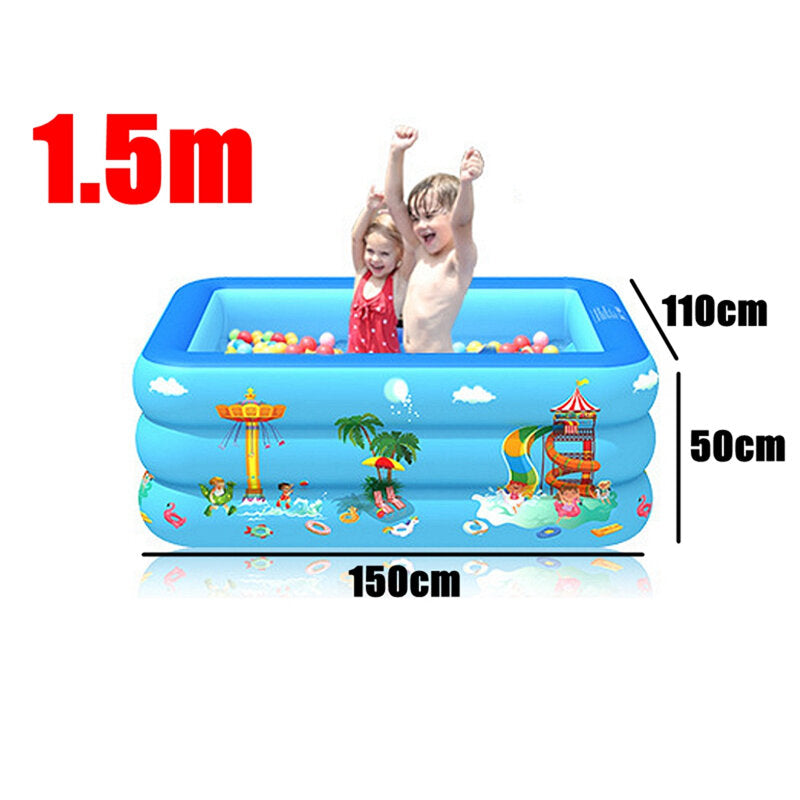 Inflatable Swimming Pool Family Swimming Pool Children Pool Outdoor Water Play Kids Toys