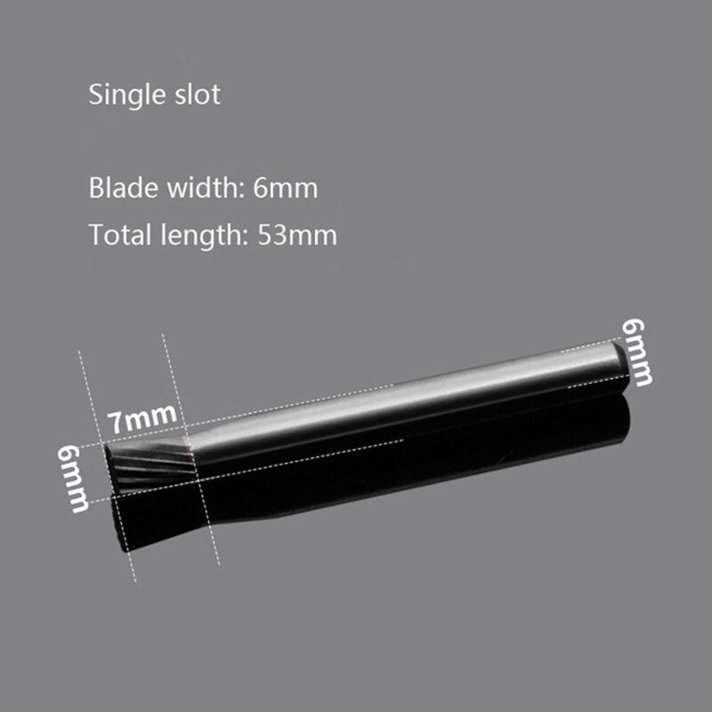 Tungsten Steel Wood Carving Milling Cutter N-type Inverted Cone Rotary File