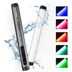 Waterproof LED Light Bluetooth Tube 1600K-20000K Lamp Wand Portable Handheld Photography Lighting Stick APP Control