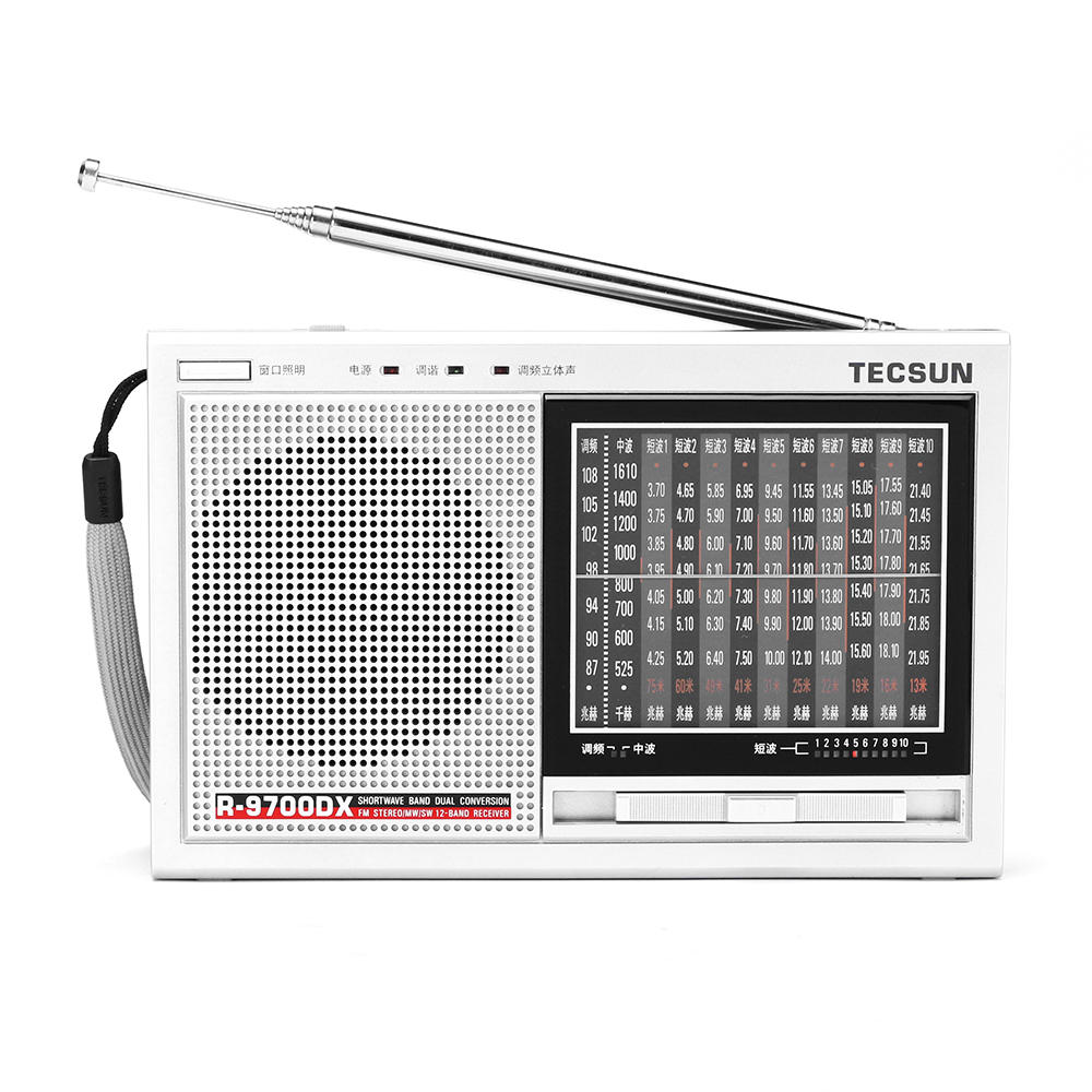 FM SW MW High Sensitivity World Band Radio Receiver