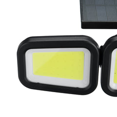 100COB 3 Rotatable Heads LED Solar Light Motion IP65 Waterproof Super Bright Garden Light