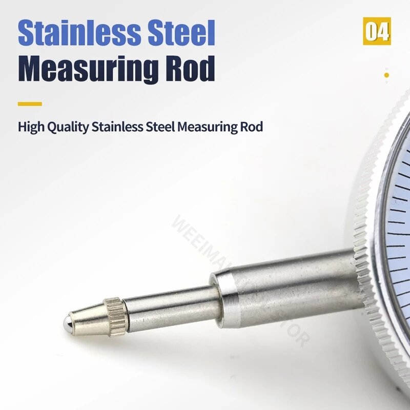 0-10mm/30mm/0.8mm Dial Indicator Magnetic Holder Dial Gauge Magnetic Stand Base Micrometer Measuring Tool