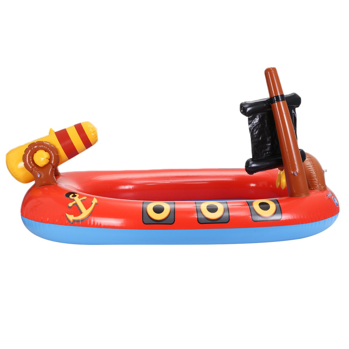 Pirate Boat Inflatable Swimming Pool Children Fountain