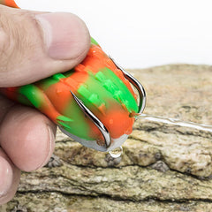 1 pc 8.6cm Fishing Lure Artificial Soft Bait Simulation Frog Outdoor Fishing Tools