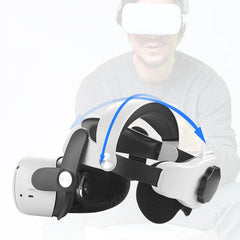 Head Strap Headwear Adjustment Comfortable VR Accessories No Pressure for Oculus Quest 2 VR Glasses