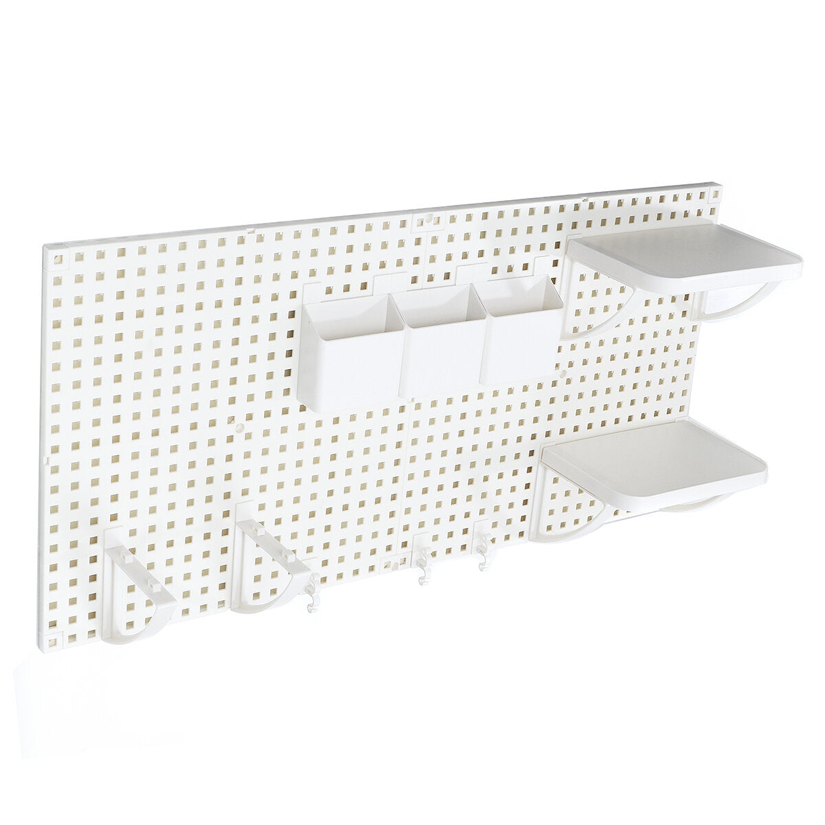 Display Wall Mount Storage Pegboard Organizer Shelf Holder For Vacuum Cleaner