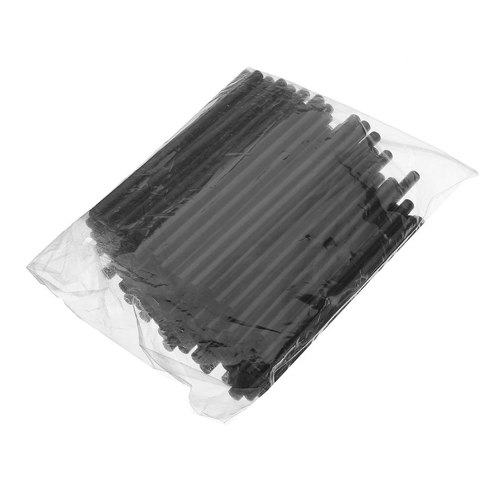 100Pcs 7mm x 150mm Black Hot Melt Gule Sticks DIY Craft Model Repair Adhesive