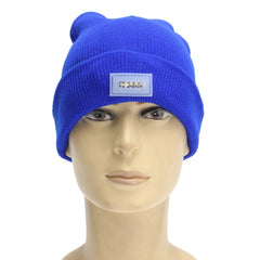 Warm Hat Multi-purpose Ultra Bright Winter Woolly Cap with 5 LED Flashlight Cycling Running Skating