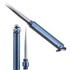 T-J17 Titanium Outdoor Edc Portable Multi-functional Toothpick Camping Tool Bottle Fruit ForkToothpick Tube
