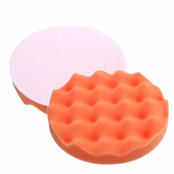 180mm Flat/Wave Sponge Polishing Waxing Buffing Pad Abrasive Tool