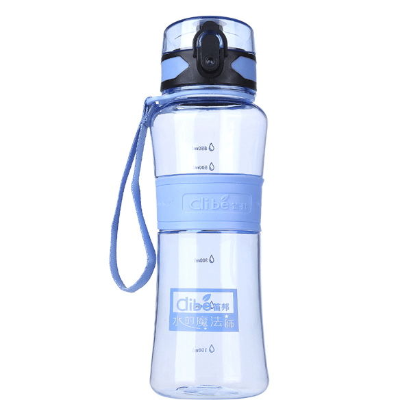 High Capacity Leak-proof Sport Water Bottle Seal Nozzle Bicycle Travel Cup With Cover Filter
