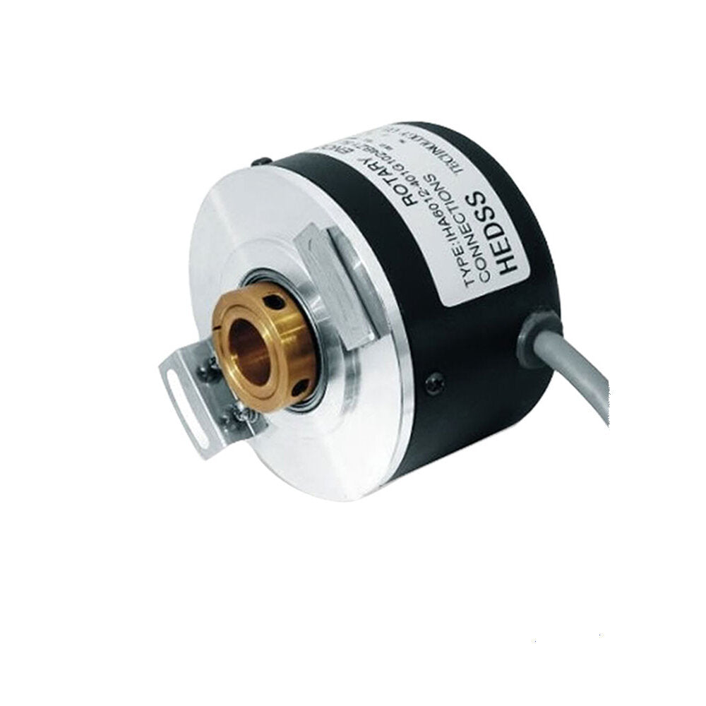 Hollow Shaft Through Hole Rotary Encoder IHA6012 ZKT6012 Differential Output 5000 Pulse Punching Disc Photoelectric Code