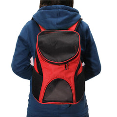 Pet Dog Cat Backpack Pet Outdoor Travel Carry Bag Breathable Shoulder Bag